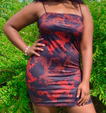 Hot Red Dragon Dress