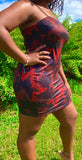 Hot Red Dragon Dress